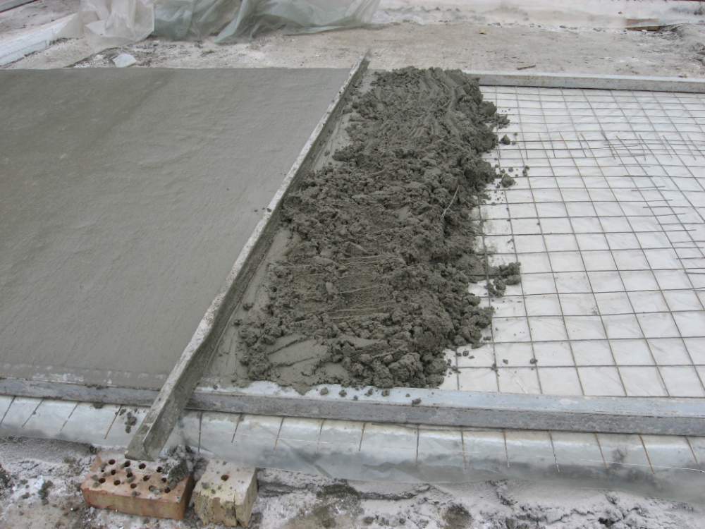 Чем разравнивают бетон форма для печатного бетона купить в минске